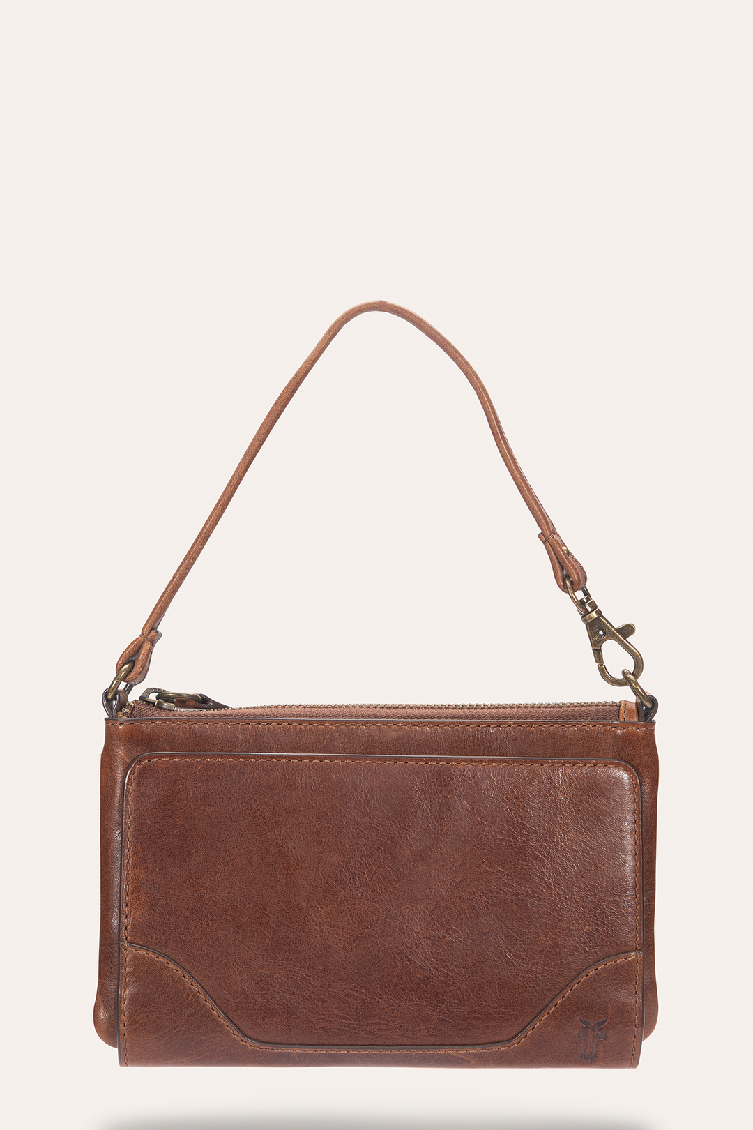 Cognac Wallets & Accessories Frye Melissa Convertible Wristlet Wallet in Cognac