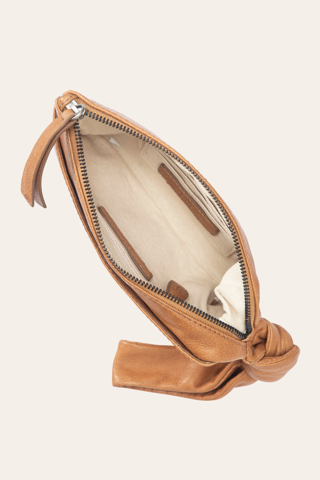 Beige Wallets & Accessories Frye Nora Beige Knotted Wristlet