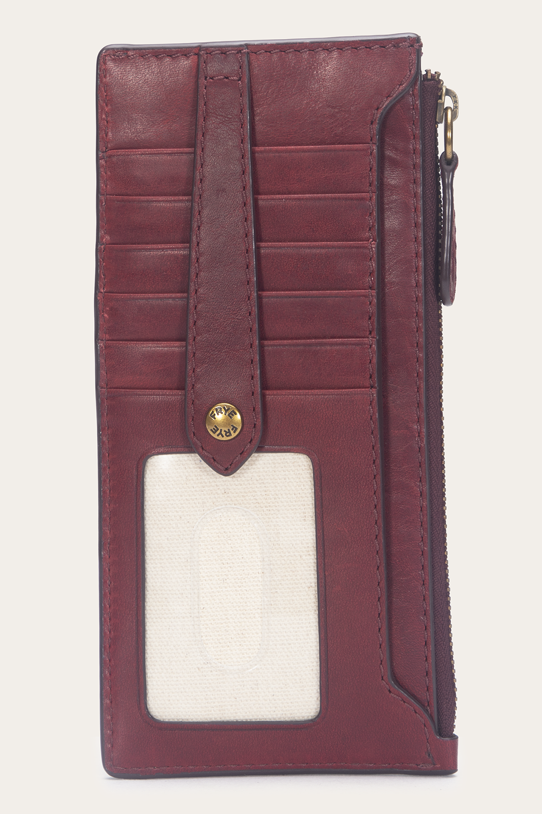 Berry Lacquer Wallets & Accessories Frye Berry Lacquer Melissa Snap Card Wallet