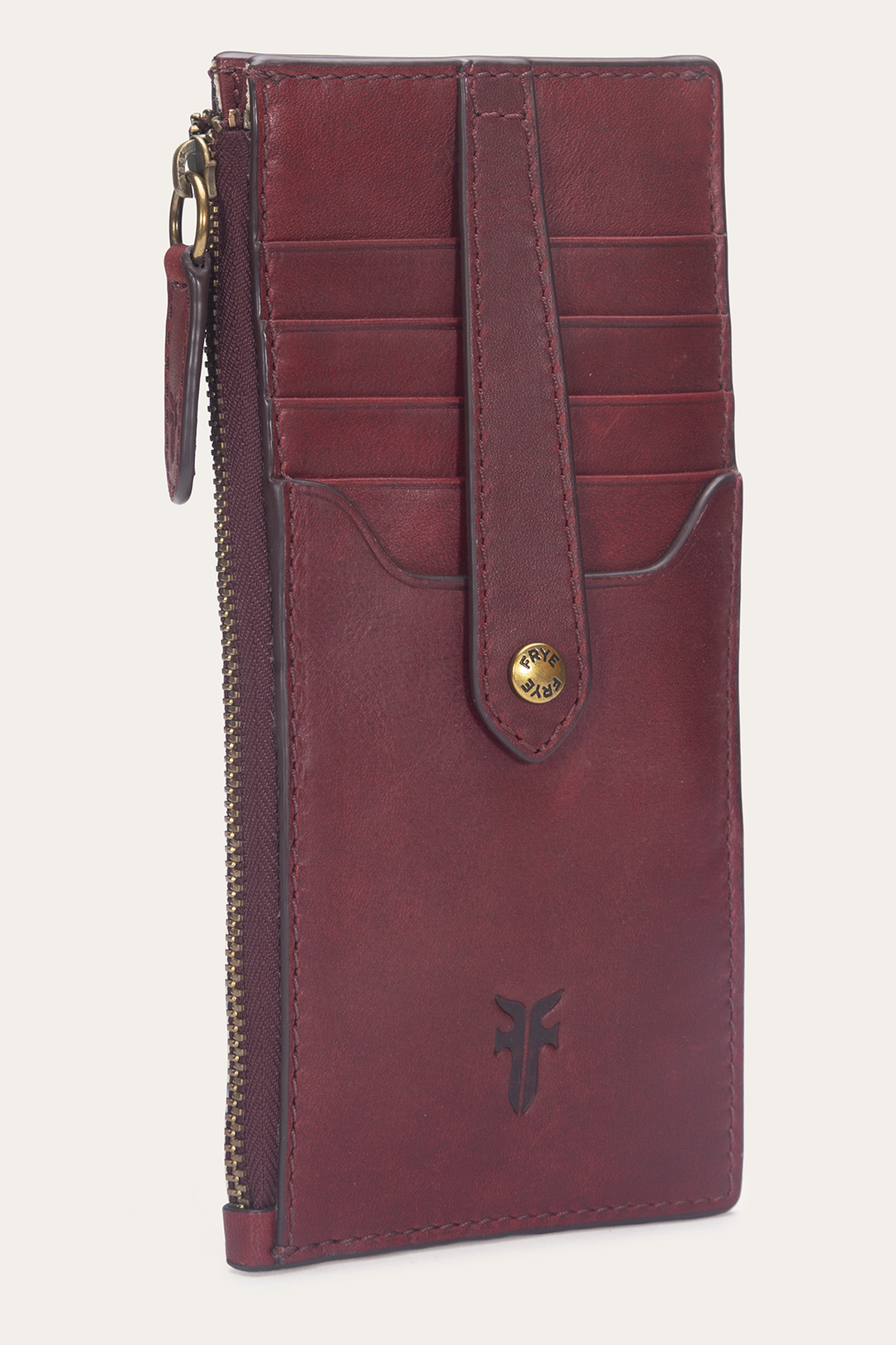 Berry Lacquer Wallets & Accessories Frye Berry Lacquer Melissa Snap Card Wallet