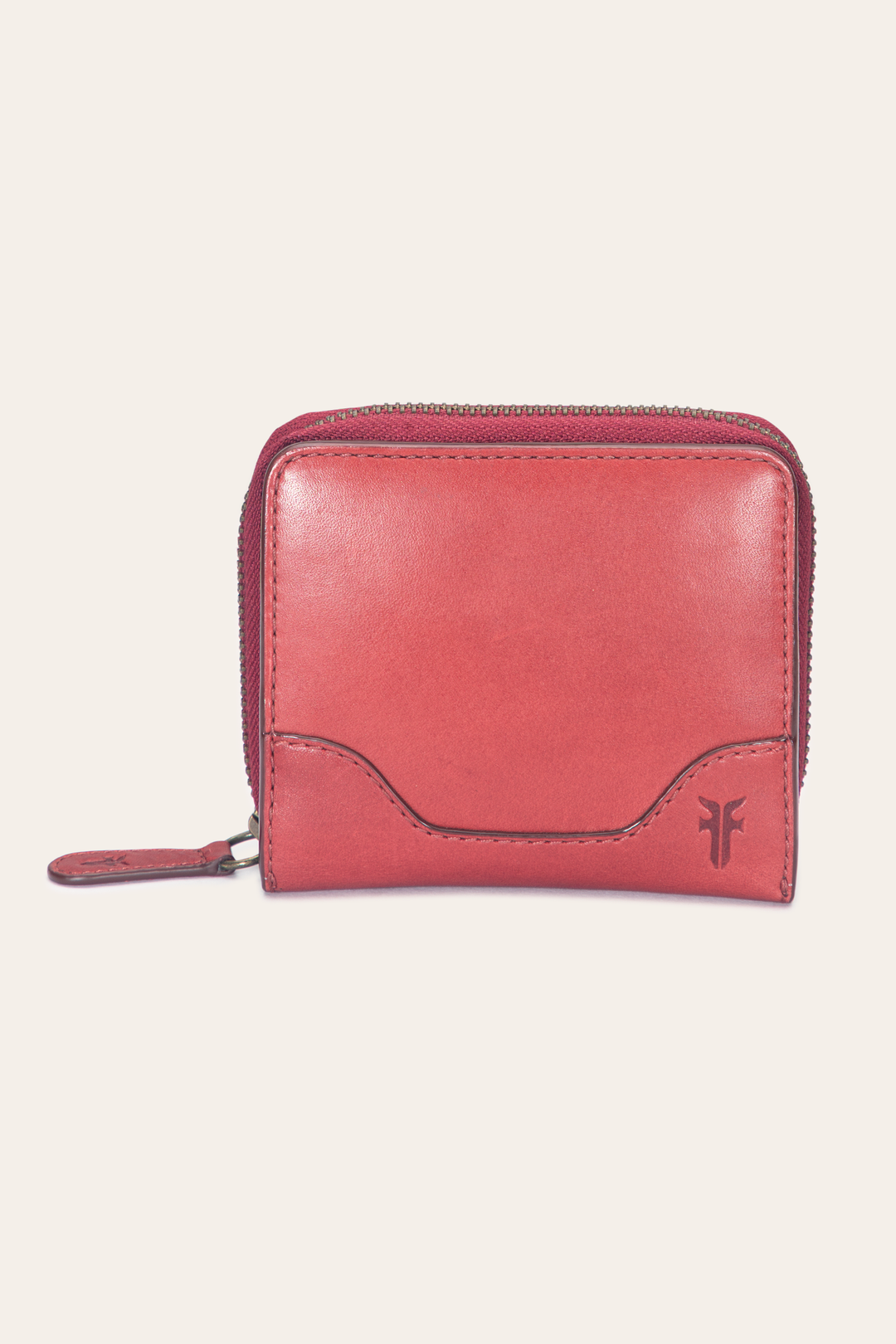Burgundy Wallets & Accessories Frye Melissa Burgundy Small Zip Around