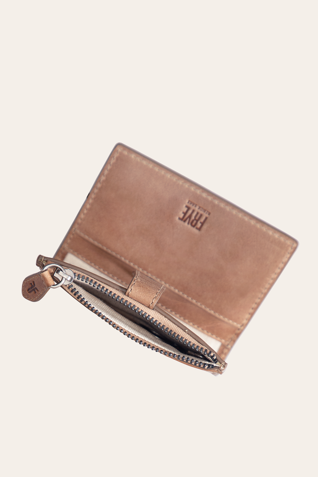 Beige Wallets & Accessories Frye Melissa Beige Coin Purse