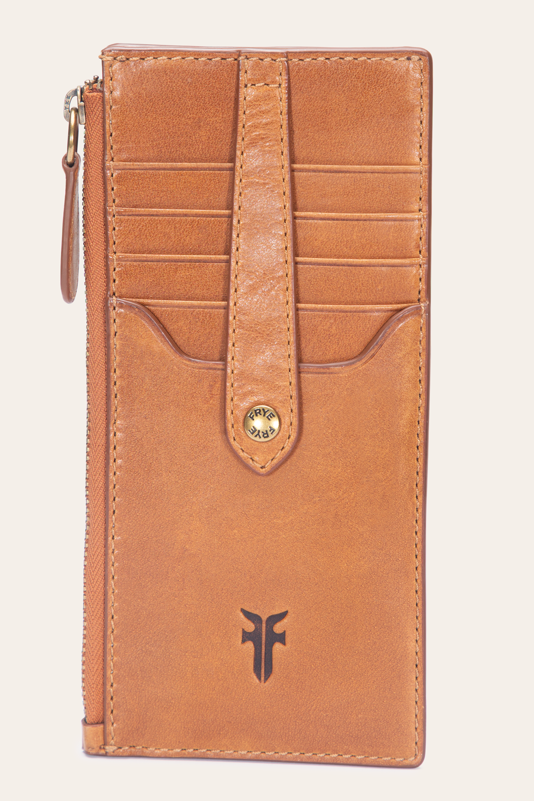 Burnt Terracotta Wallets & Accessories Frye Melissa Burnt Terracotta Snap Card Wallet