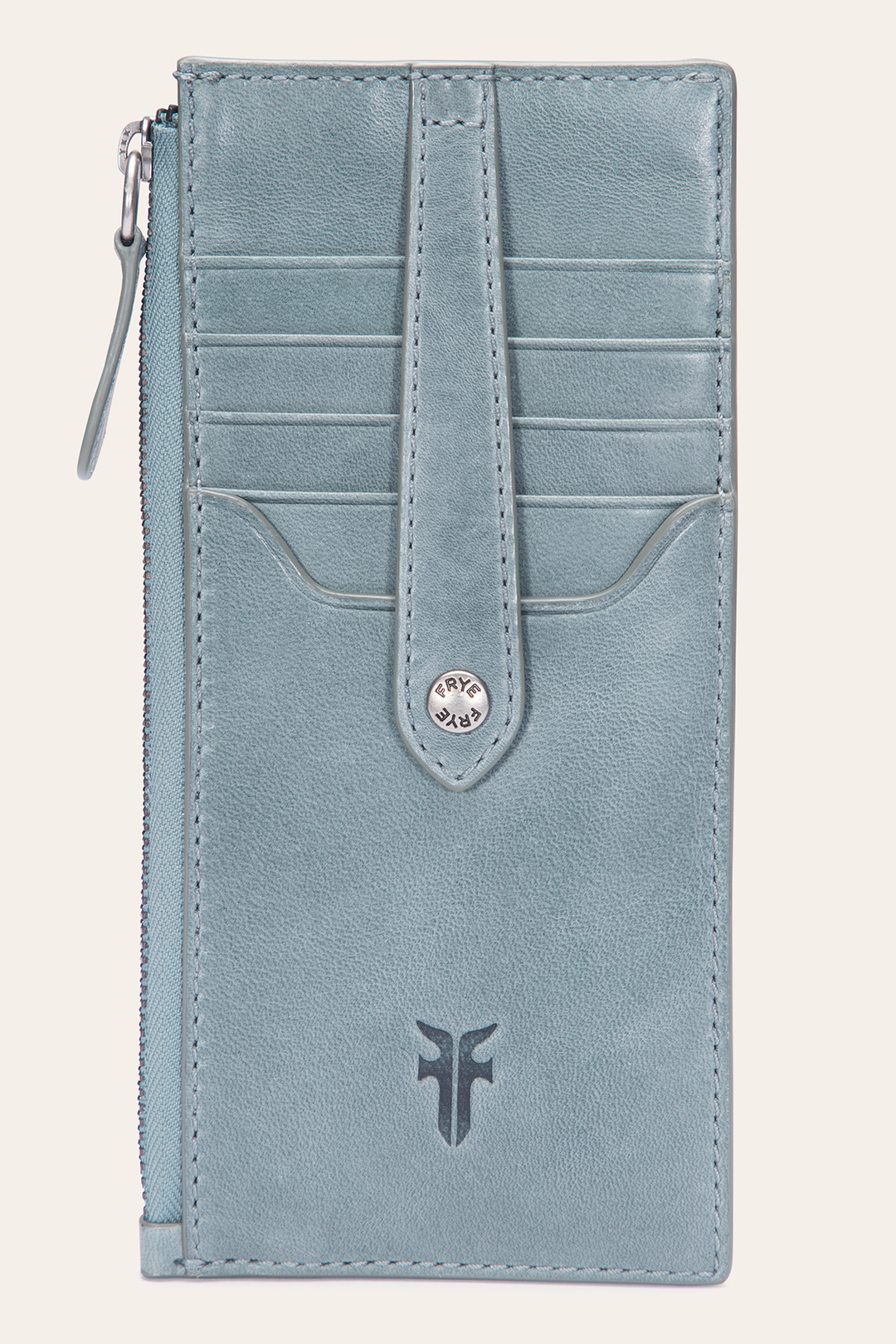 Sky Blue Wallets & Accessories Frye Melissa Sky Blue Snap Card Wallet