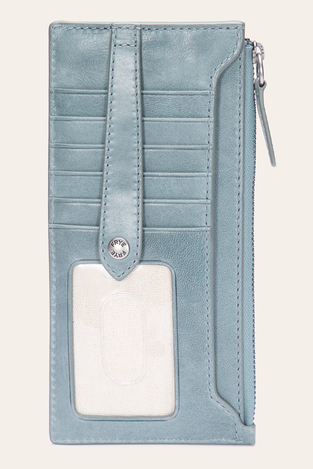 Sky Blue Wallets & Accessories Frye Melissa Sky Blue Snap Card Wallet