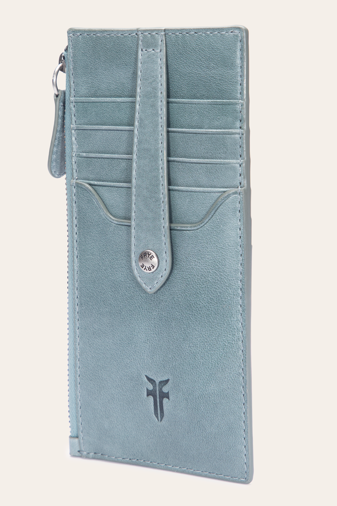 Sky Blue Wallets & Accessories Frye Melissa Sky Blue Snap Card Wallet