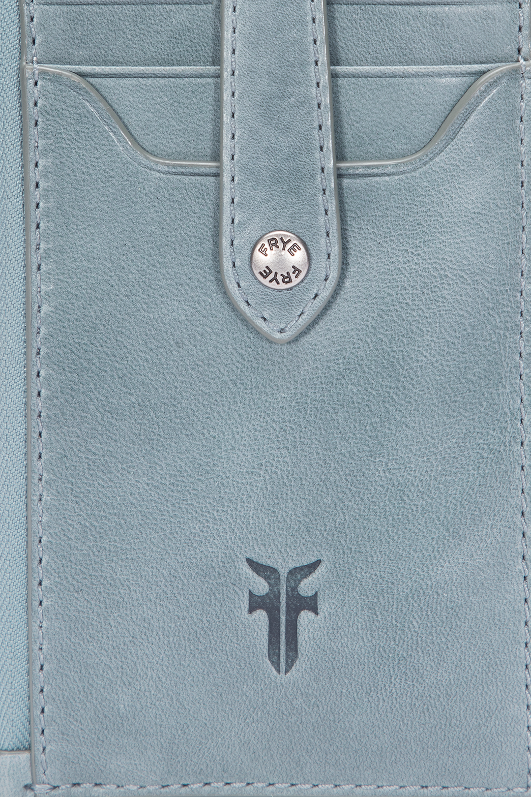 Sky Blue Wallets & Accessories Frye Melissa Sky Blue Snap Card Wallet