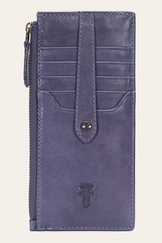 Eggplant Wallets & Accessories Frye Melissa Eggplant Snap Card Wallet