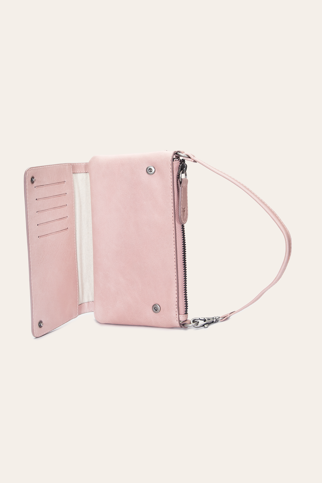 Woodrose Wallets & Accessories Frye Melissa Convertible Wristlet Wallet in Woodrose