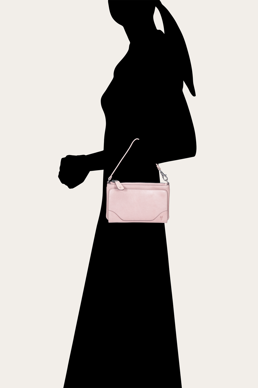 Woodrose Wallets & Accessories Frye Melissa Convertible Wristlet Wallet in Woodrose