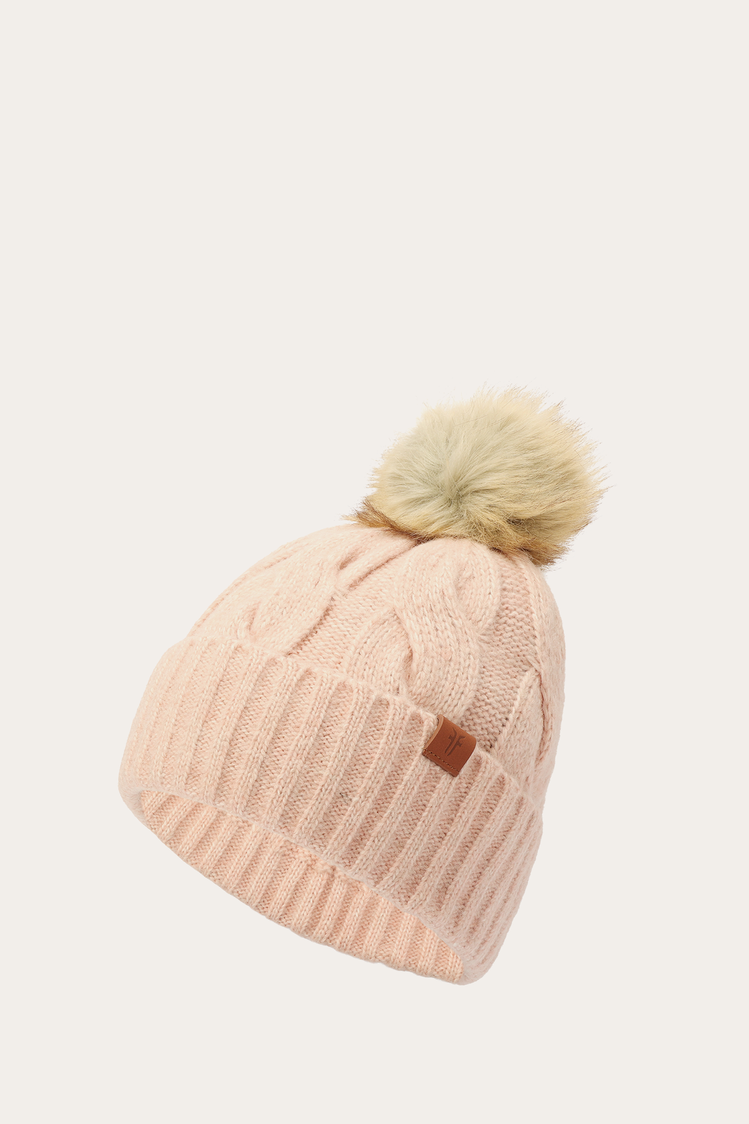 Rose Cloud Cold Weather Accessories Frye Rose Cloud Wide Cable Cuff Hat