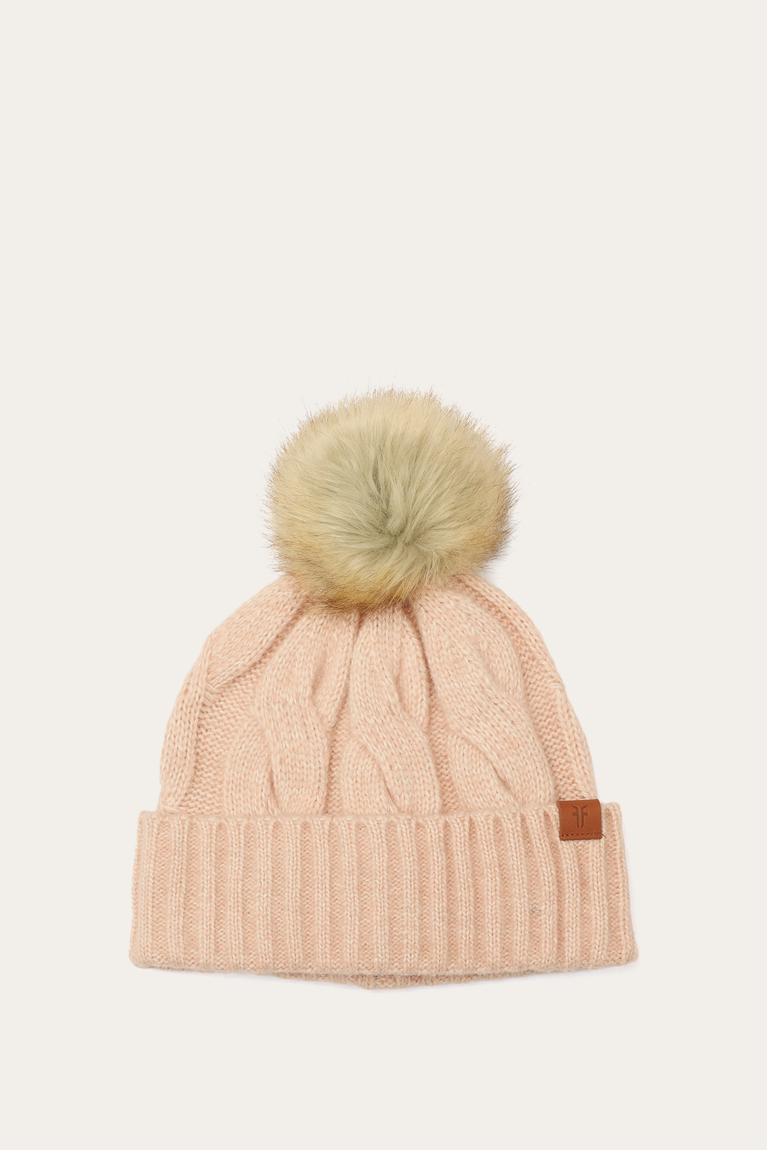 Rose Cloud Cold Weather Accessories Frye Rose Cloud Wide Cable Cuff Hat