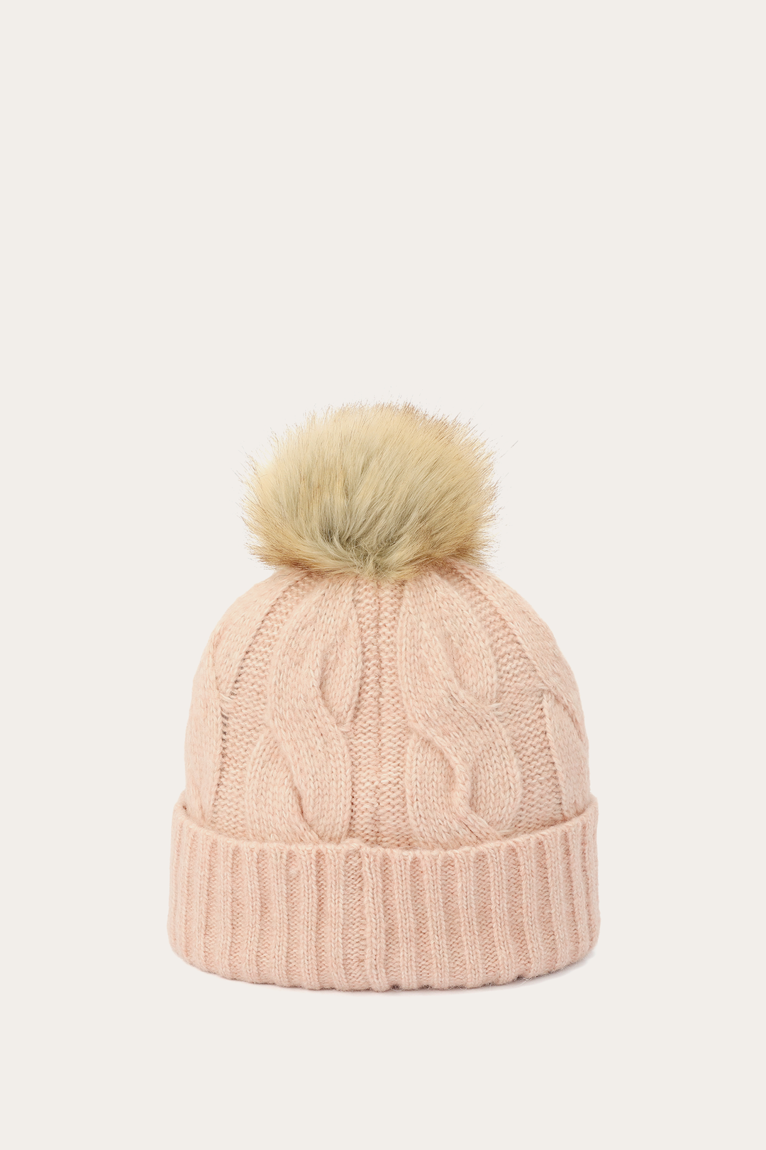 Rose Cloud Cold Weather Accessories Frye Rose Cloud Wide Cable Cuff Hat