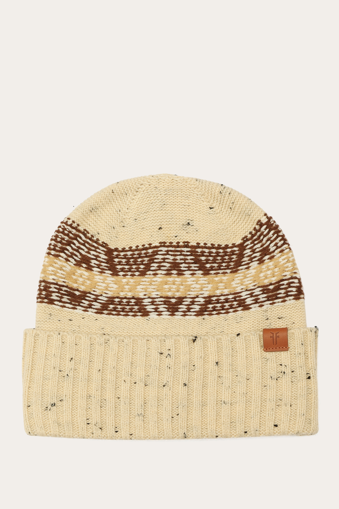 Birch Cold Weather Accessories Frye Birch Tweed Fair Isle Cuff Hat