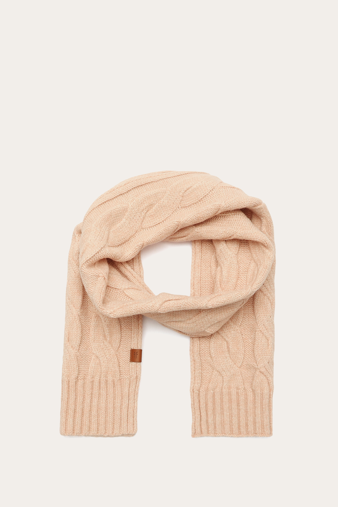 Rose Cloud Cold Weather Accessories Frye Rose Cloud Wide Cable Scarf
