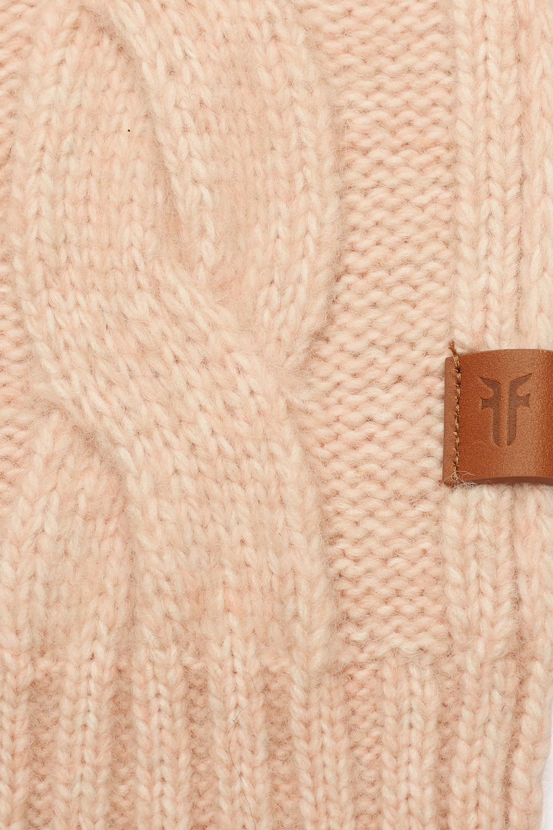 Rose Cloud Cold Weather Accessories Frye Rose Cloud Wide Cable Scarf