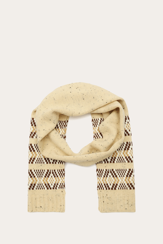 Birch Cold Weather Accessories Frye Birch Tweed Fair Isle Scarf