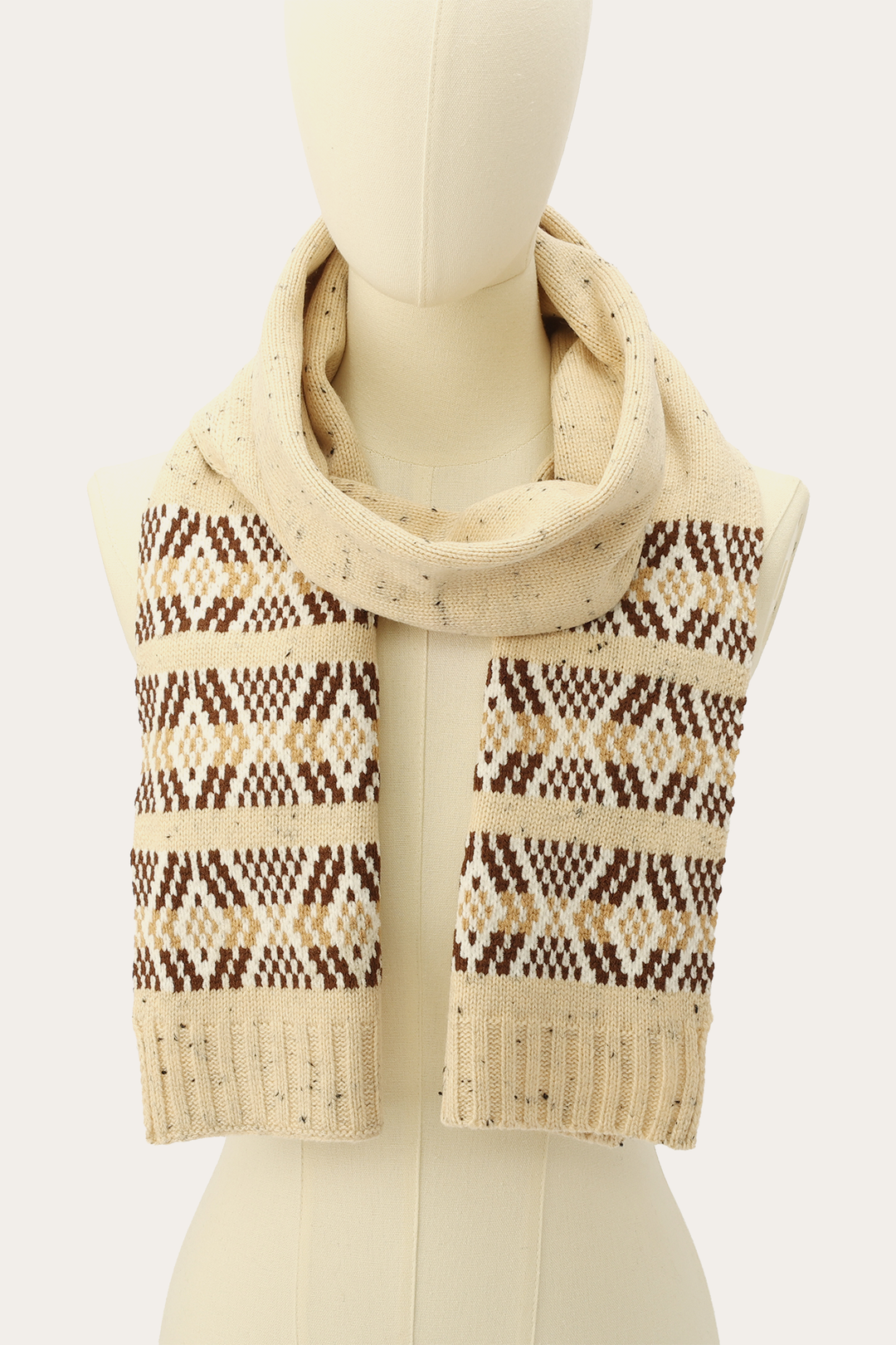 Birch Cold Weather Accessories Frye Birch Tweed Fair Isle Scarf