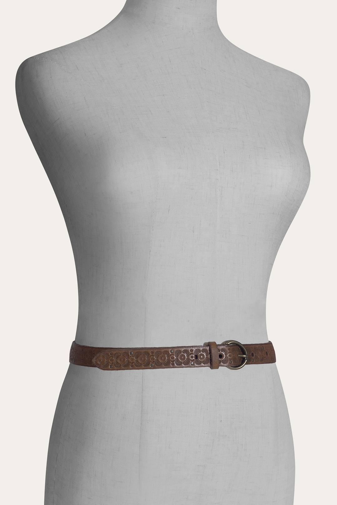 Light Whiskey Belts Frye Light Whiskey 20mm Tooling & Stud Belt