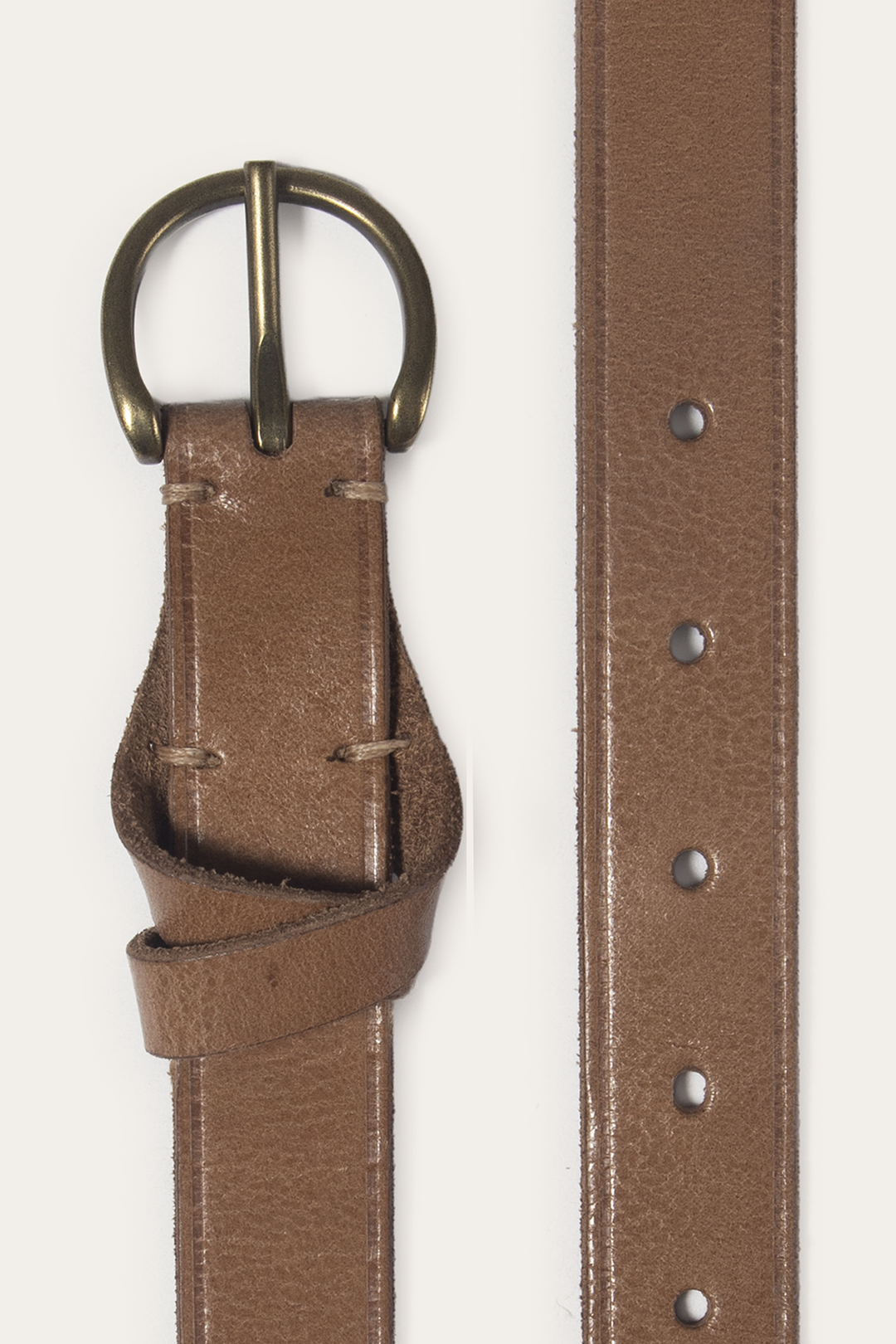 Light Bronze Belts Frye Light Bronze 25mm Belt