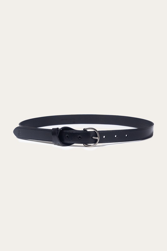 Black Belts Frye Black 25mm Belt