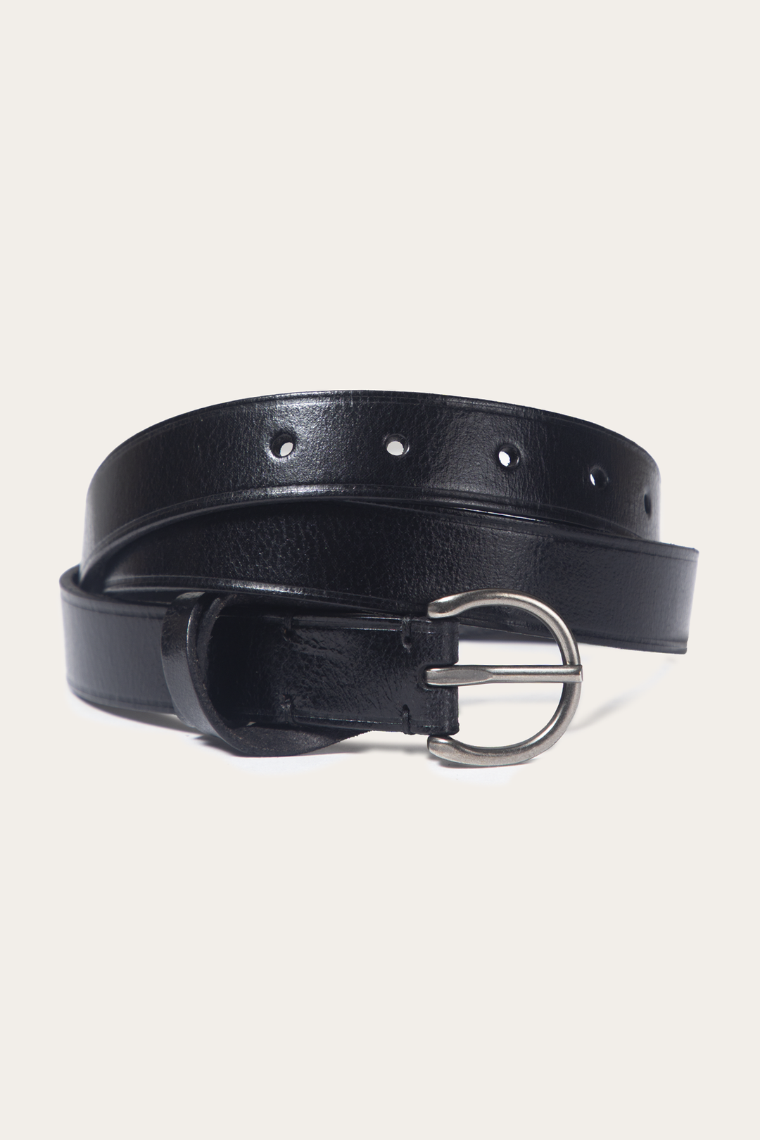 Black Belts Frye Black 25mm Belt