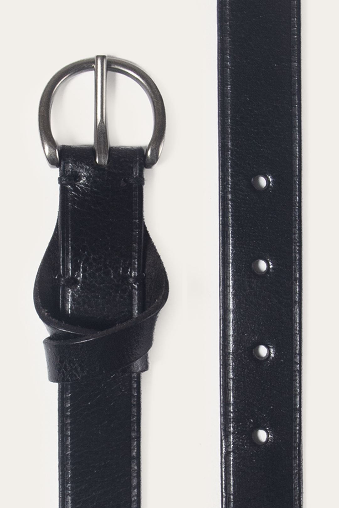 Black Belts Frye Black 25mm Belt