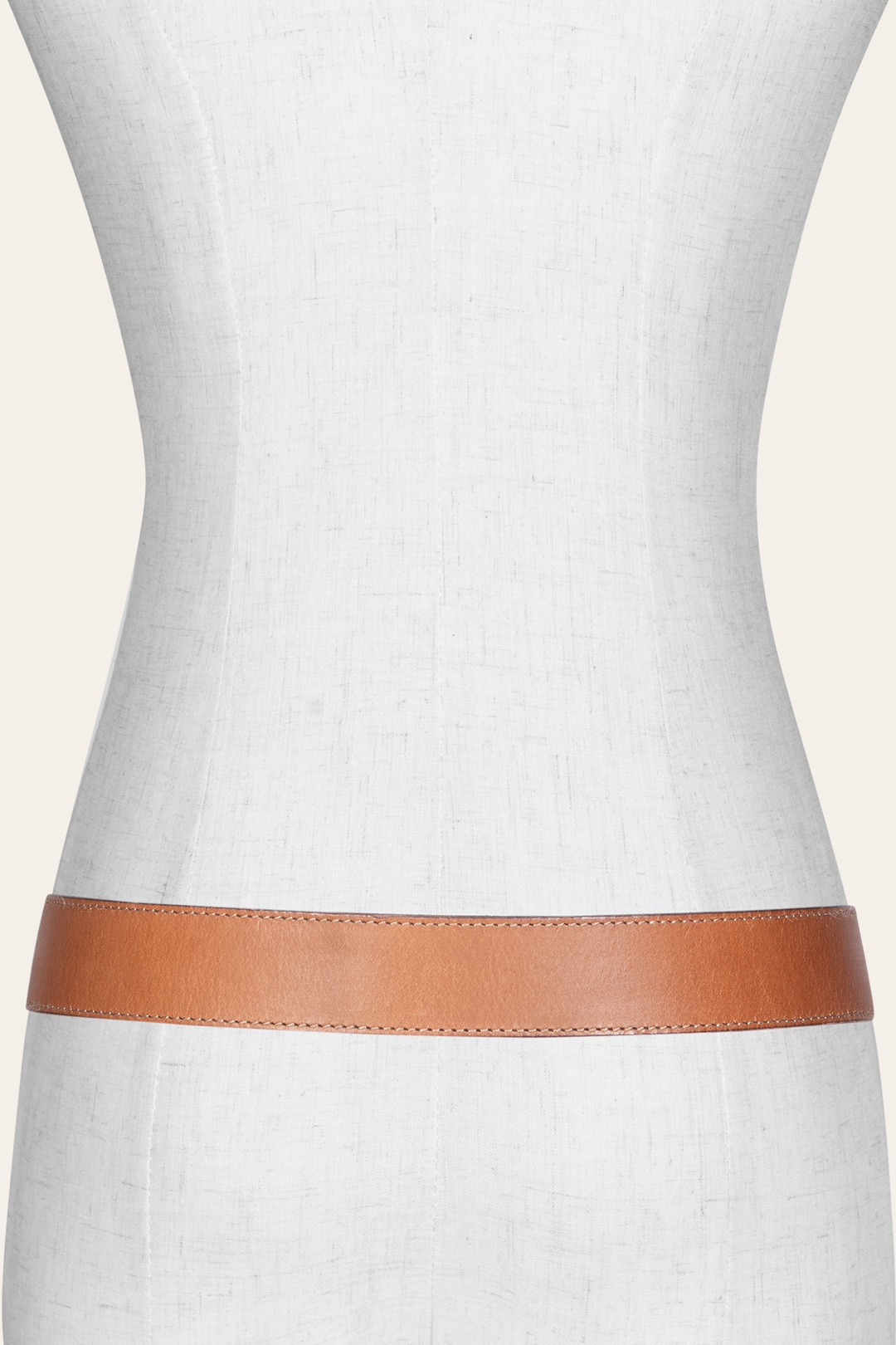 Beige Belts Frye Women’s Beige 35mm Belt With Concho On Loop