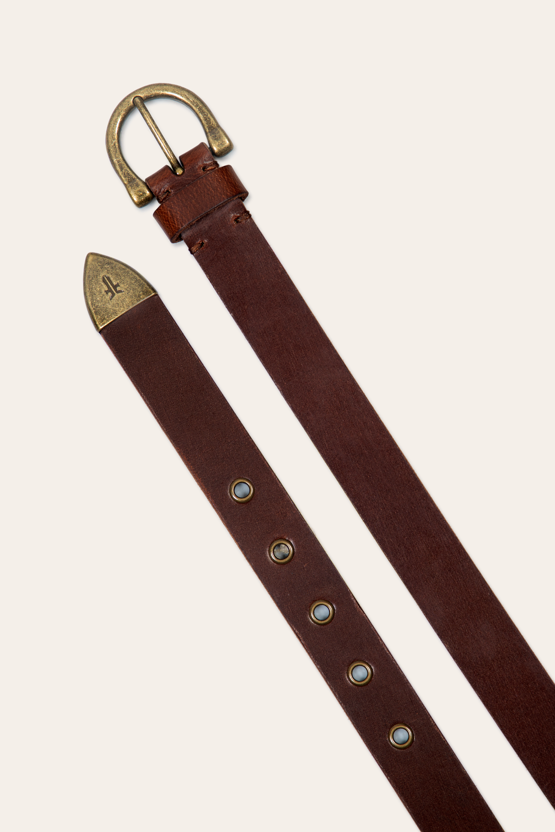 Tan Belts Frye Women’s Tan 25mm Horseshoe Buckle Belt