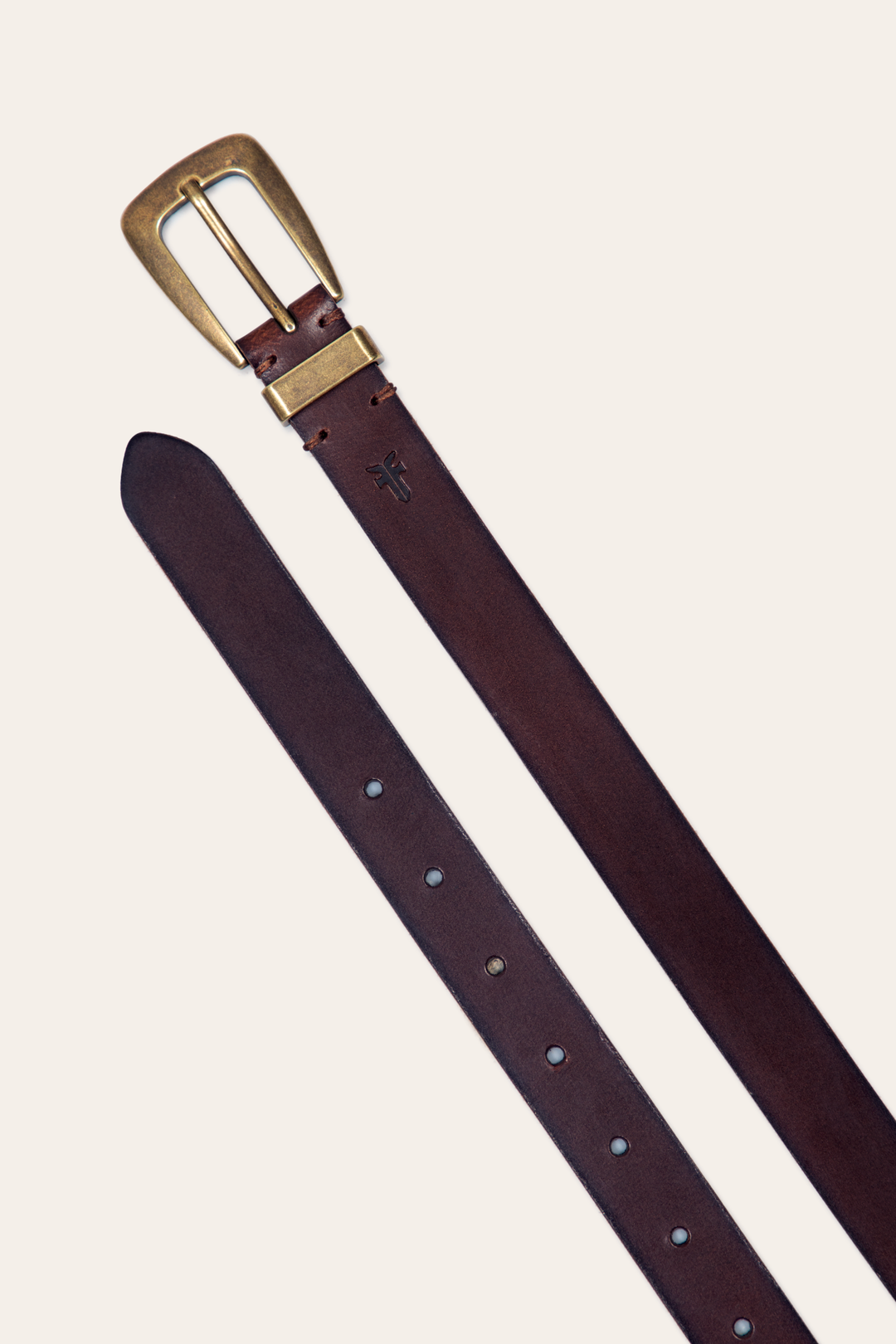 Tan Belts Frye Women’s Tan 25mm Belt With Metal Loop