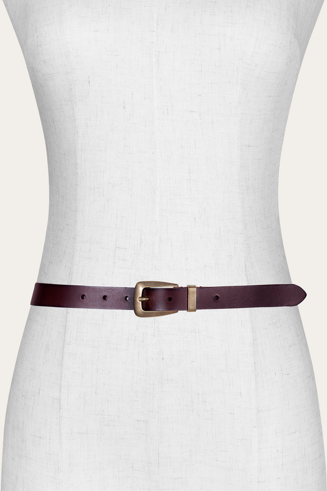 Tan Belts Frye Women’s Tan 25mm Belt With Metal Loop