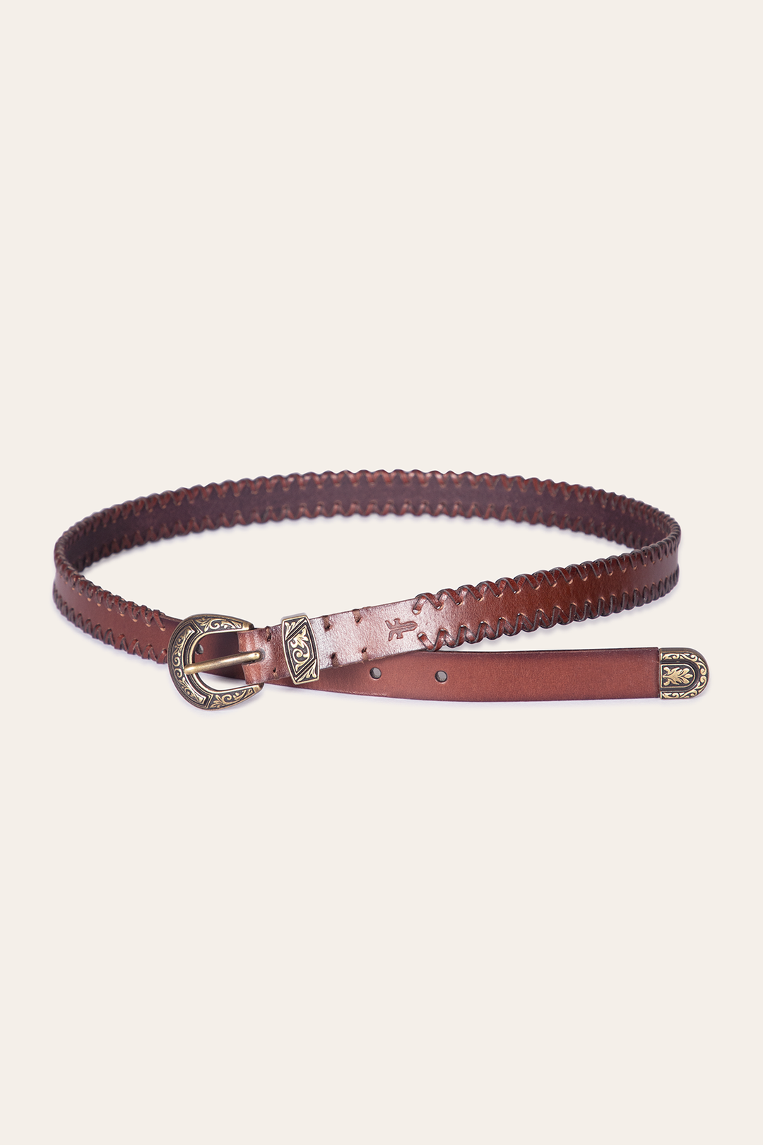 Tan Belts Frye 20mm Tan Leather Belt With 3-Piece Buckle Set