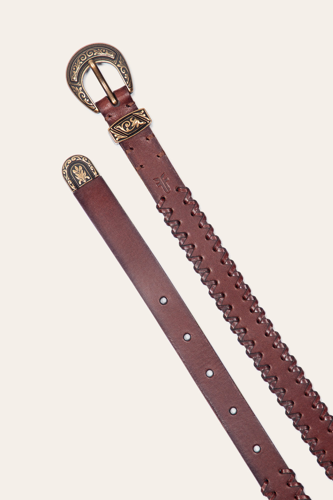 Tan Belts Frye 20mm Tan Leather Belt With 3-Piece Buckle Set