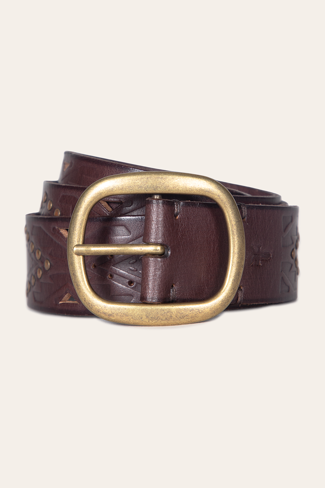 Belts Frye 38mm Brown Southwestern Embossed Belt