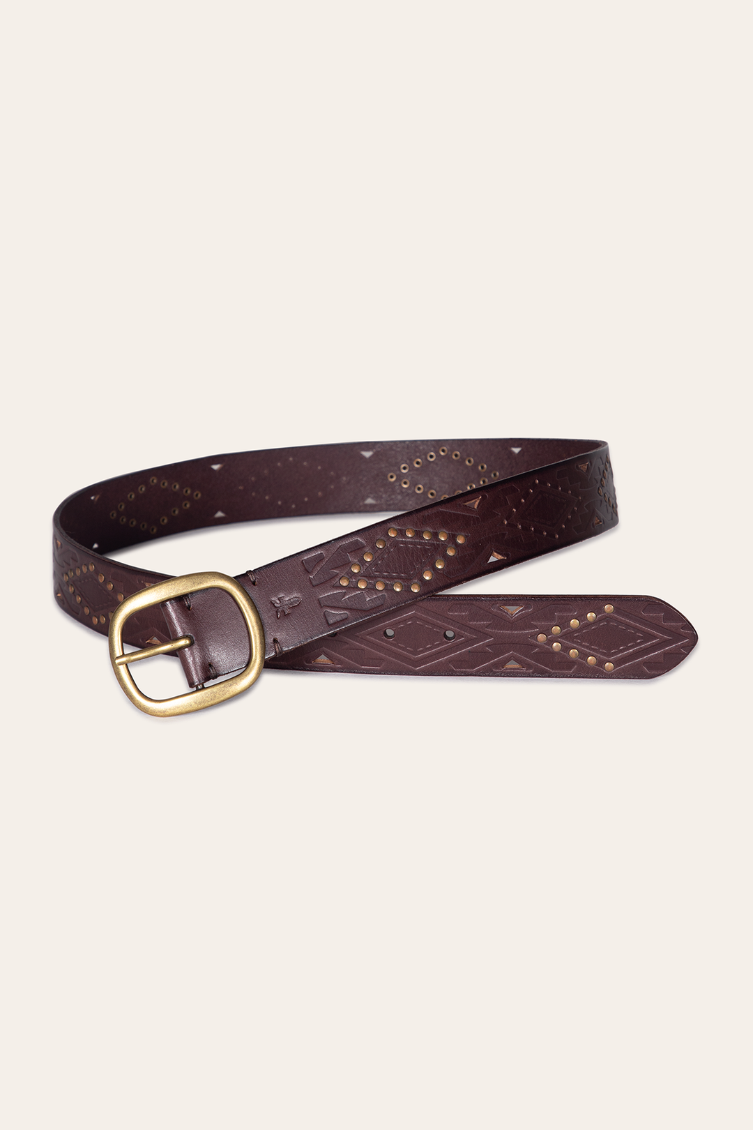 Belts Frye 38mm Brown Southwestern Embossed Belt