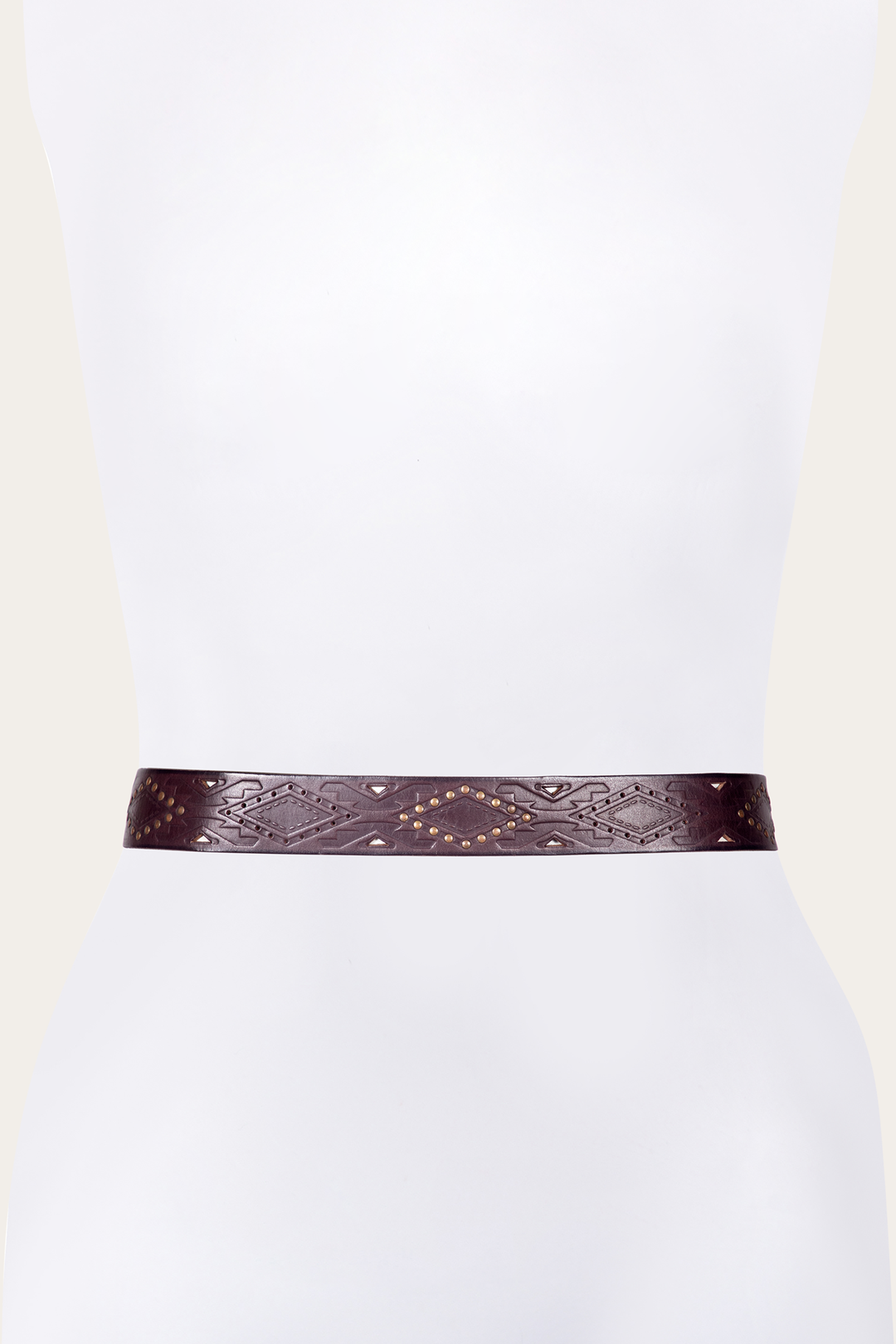 Belts Frye 38mm Brown Southwestern Embossed Belt