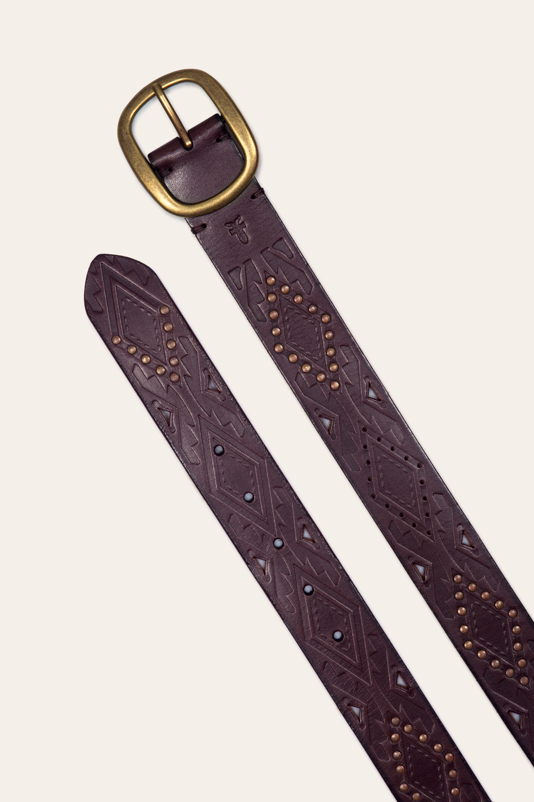 Belts Frye 38mm Brown Southwestern Embossed Belt