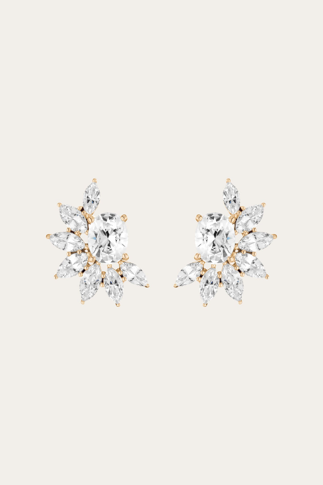 Yellow Vermeil Fine Jewelry Frye Women’s Marquise Fringe Earrings | Aurate x The Frye Company