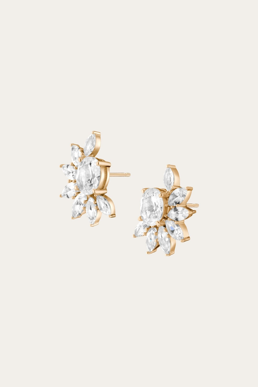 Yellow Vermeil Fine Jewelry Frye Women’s Marquise Fringe Earrings | Aurate x The Frye Company