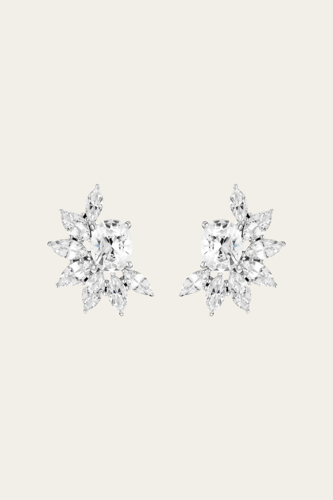 Sterling Silver Fine Jewelry Frye Women’s Marquise Fringe Earrings | Aurate x The Frye Company