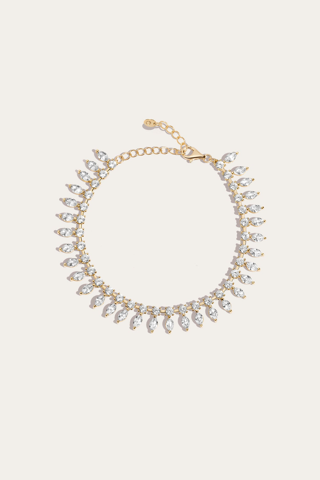 Yellow Vermeil Fine Jewelry Frye Women’s Marquise Fringe Bracelet | Aurate x The Frye Company