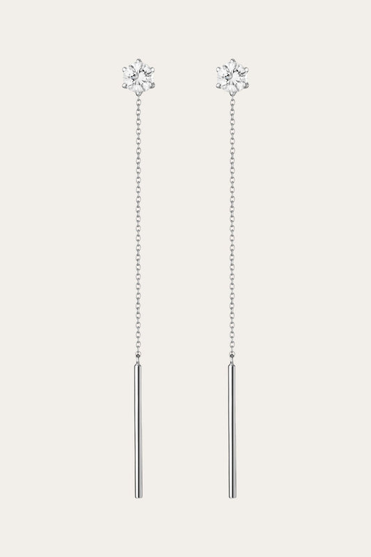 Sterling Silver Fine Jewelry Frye Women’s Spur Lariat Earrings | Aurate x The Frye Company