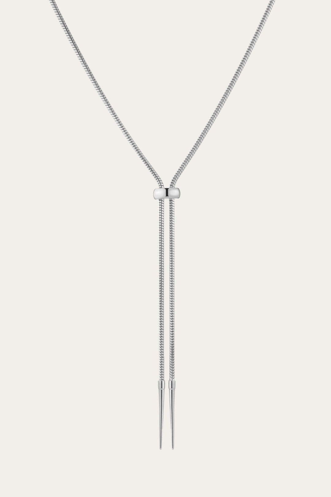 Sterling Silver Fine Jewelry Frye Women’s Lasso Bolo Necklace | Aurate x The Frye Company