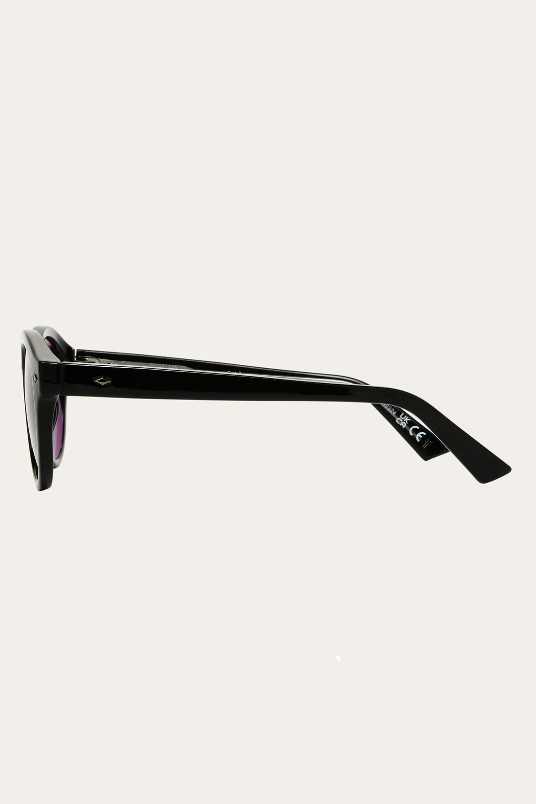 Black Sunglasses Frye Blake Black Sunglasses