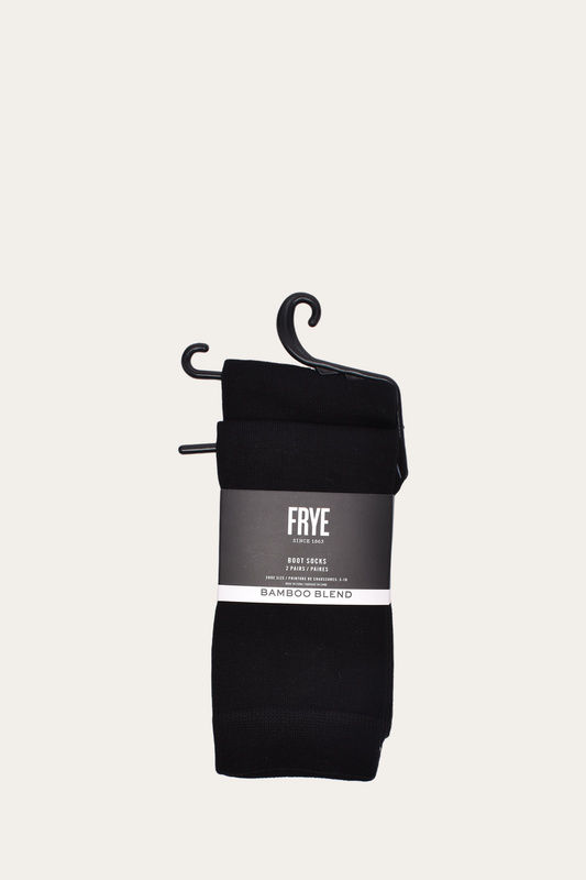 Black Socks Frye Women’s Black Bamboo Boot Socks 2 Pack