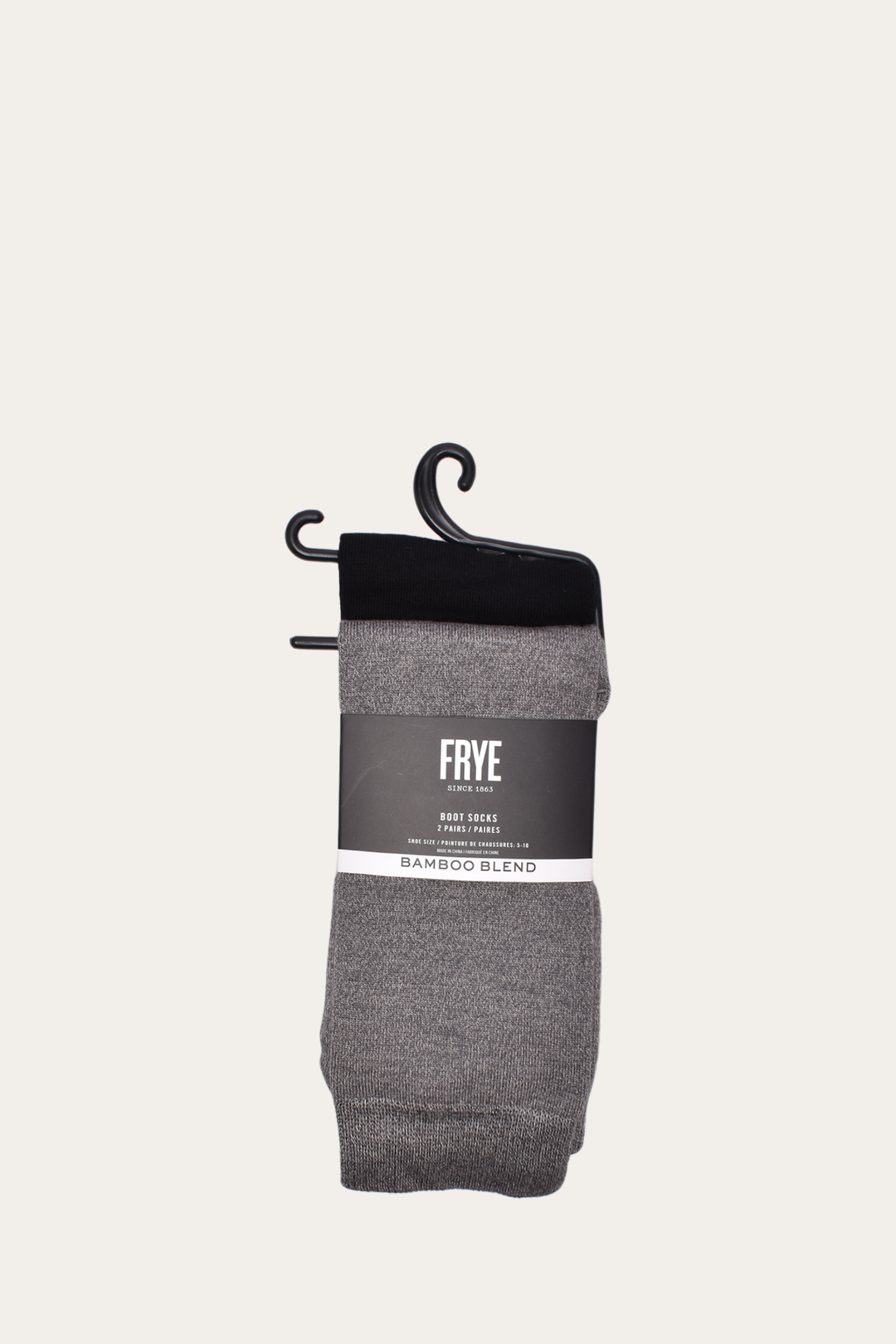 Ash Socks Frye Women’s Ash Bamboo Boot Socks 2 Pack