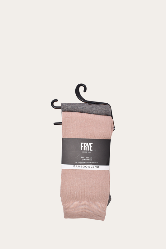 Blush Socks Frye Women’s Blush Bamboo Boot Socks 2 Pack
