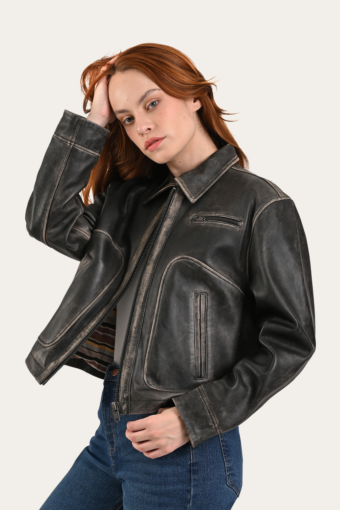 Black Leather Jackets Frye Black Clancy Jacket