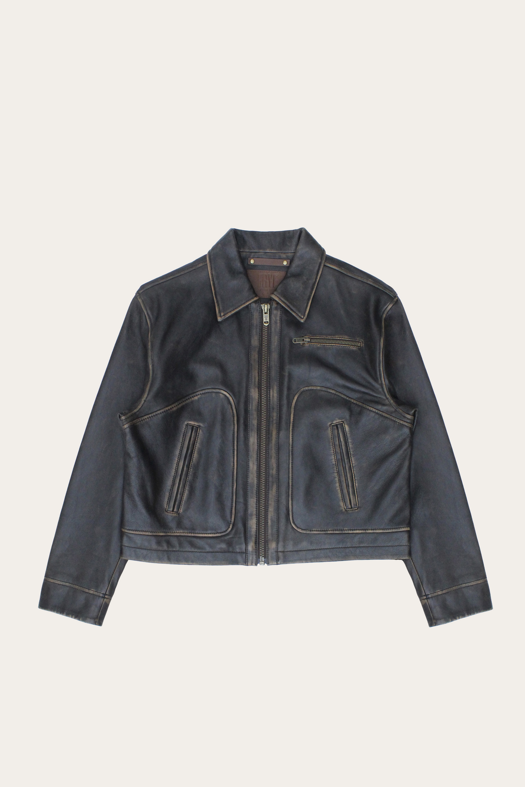 Black Leather Jackets Frye Black Clancy Jacket