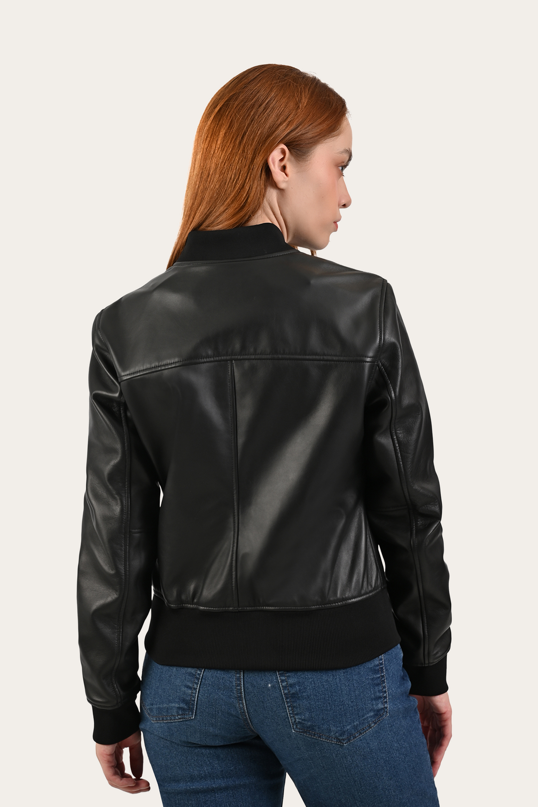 Black Leather Jackets Frye Black Bolton Bomber Jacket